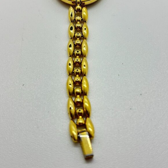 Gucci Watch Bezel Gold Plated Ladies Gucci GG - Picture 12 of 14